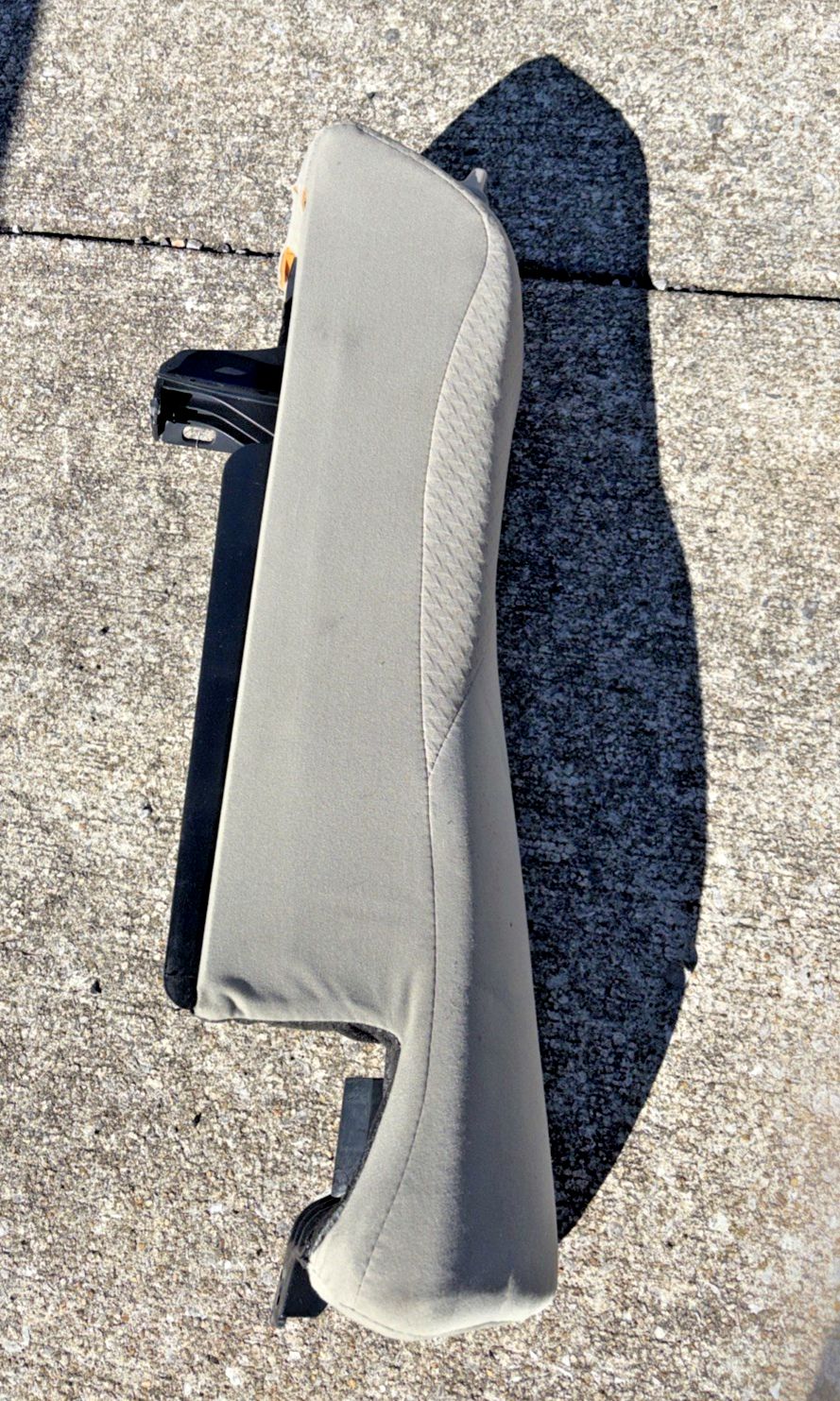 2007-11 TOYOTA CAMRY REAR LEFT DRIVER SIDE SEAT BOLSTER OUTER CUSHION CLOTH OEM