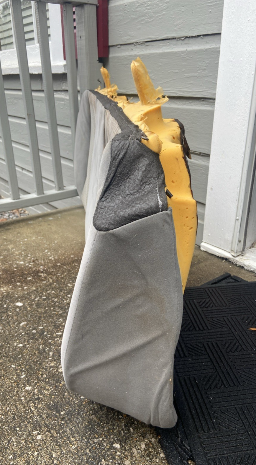 2008 - 2011 Toyota Camry Cojín Inferior Asiento Trasero Gris OEM