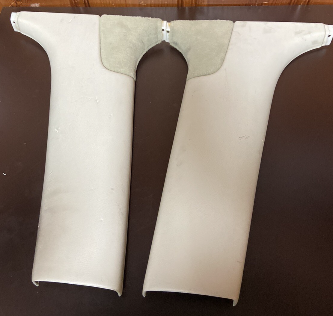 01-03 LEXUS LS430 UCF30 SET OF 2 CENTER B PILLAR LOWER TRIM COVER PANEL OEM