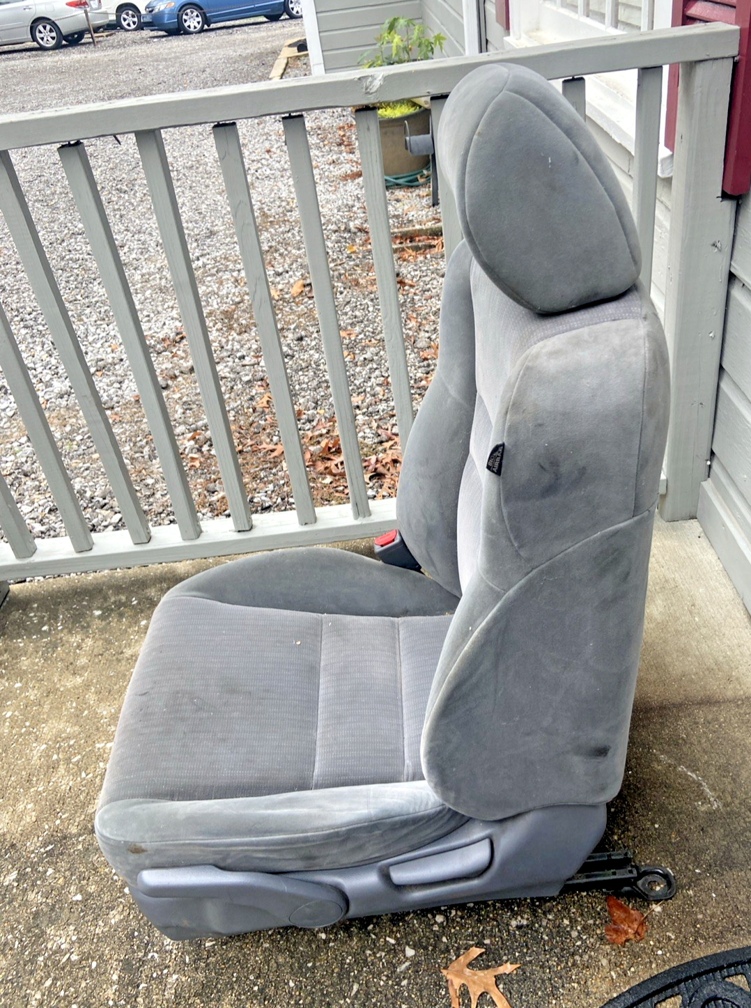 03-04 Honda Accord Driver Front Seat Sedan Bucket Cloth Manual