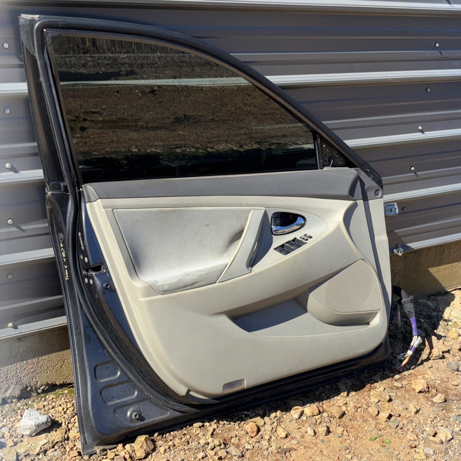 2007-2011 Toyota Camry Driver Left Front Side Door Electric OEM Gray
