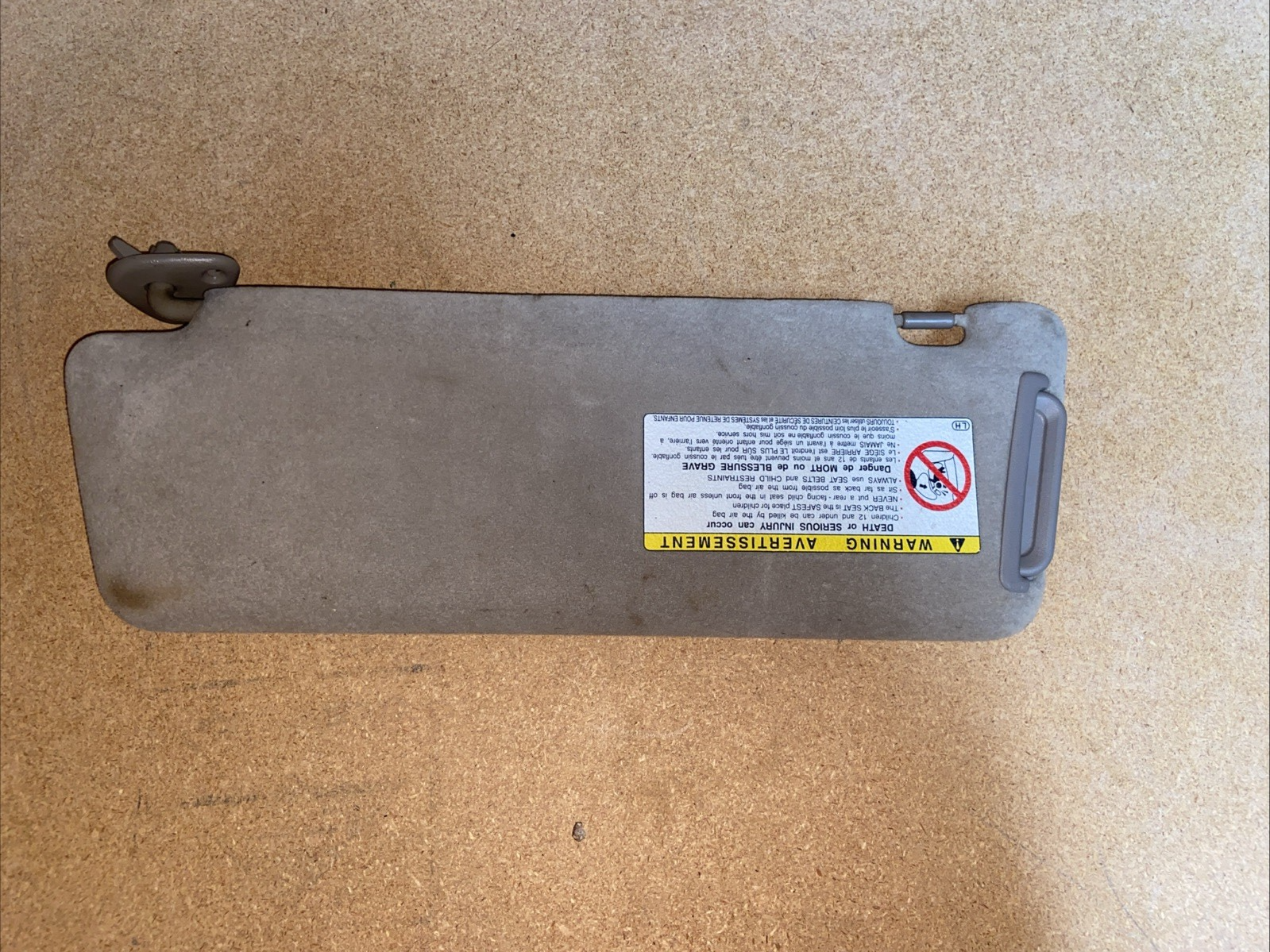 Parasol derecho de pasajero para Toyota Tundra 2000-2006