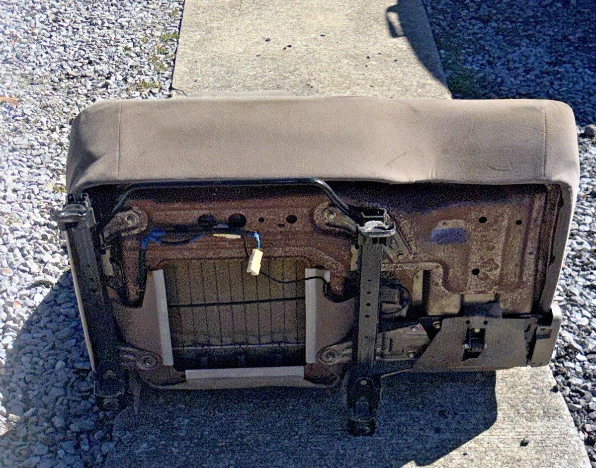 00-04 TOYOTA TUNDRA Passenger Front Seat Bench Split 60/40 Cloth Manual TAN