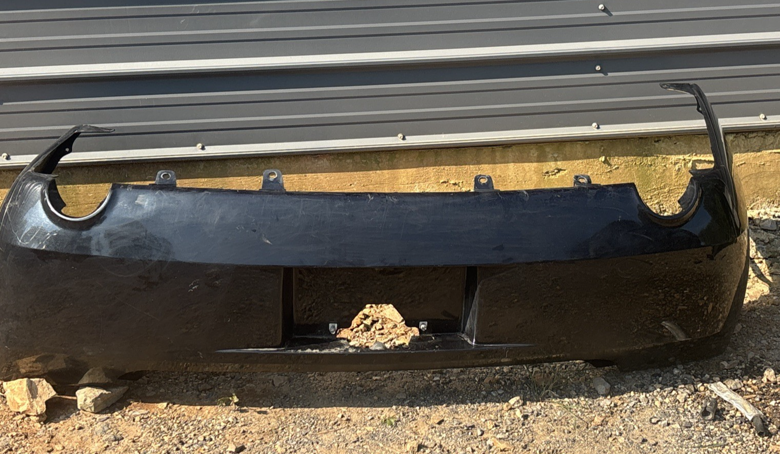 2006-2012 Chevrolet Impala Rear Bumper Cover *BLACK OEM 15285645
