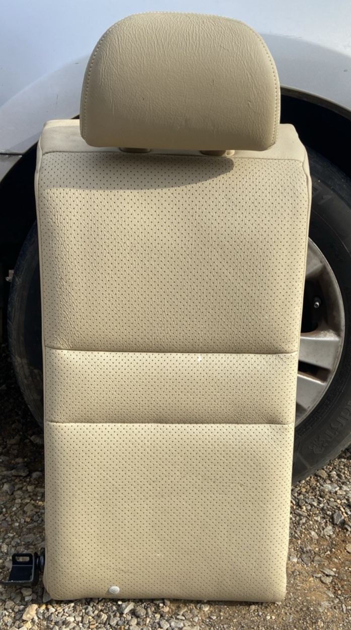 2006 Acura TSX Rear right Upper Back Passenger Seat