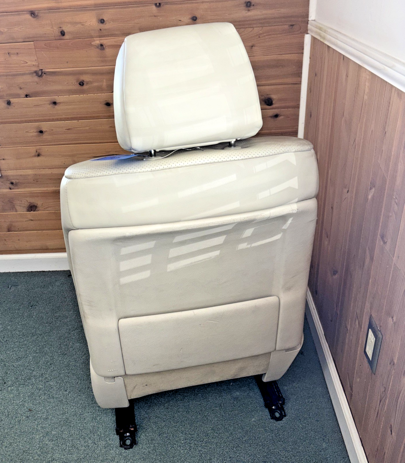 2001-2003 Lexus LS 430 Left Front Driver Side Seat Assembly Leather Tan