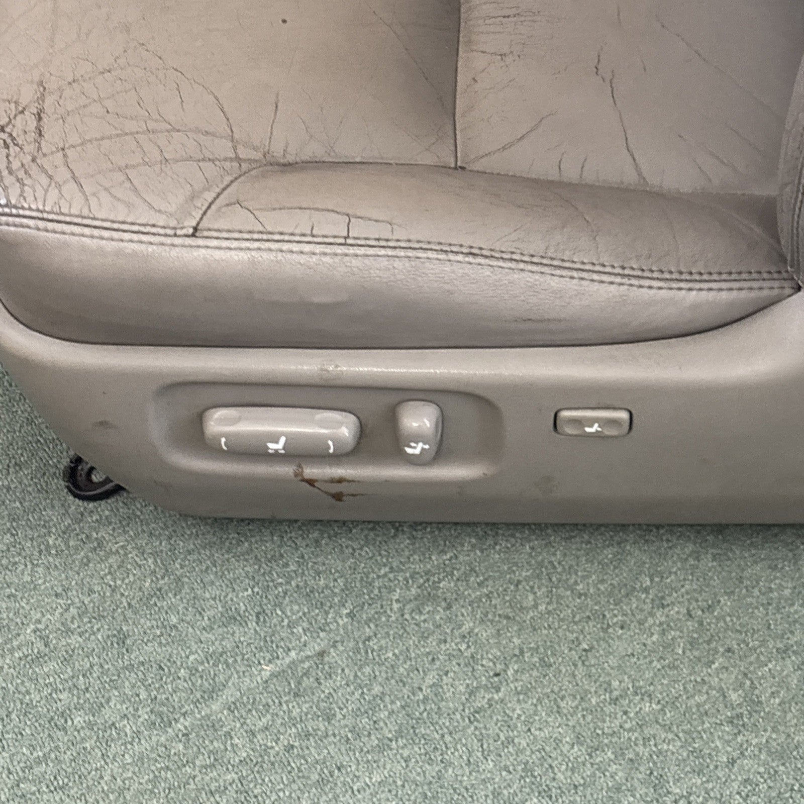 2002-2006 Lexus ES 300 ES 330 Asiento delantero del conductor eléctrico de cuero