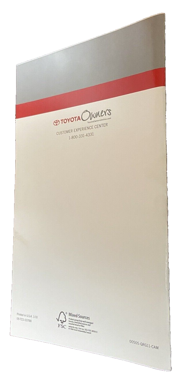 Manual del Propietario del Toyota Camry 2011