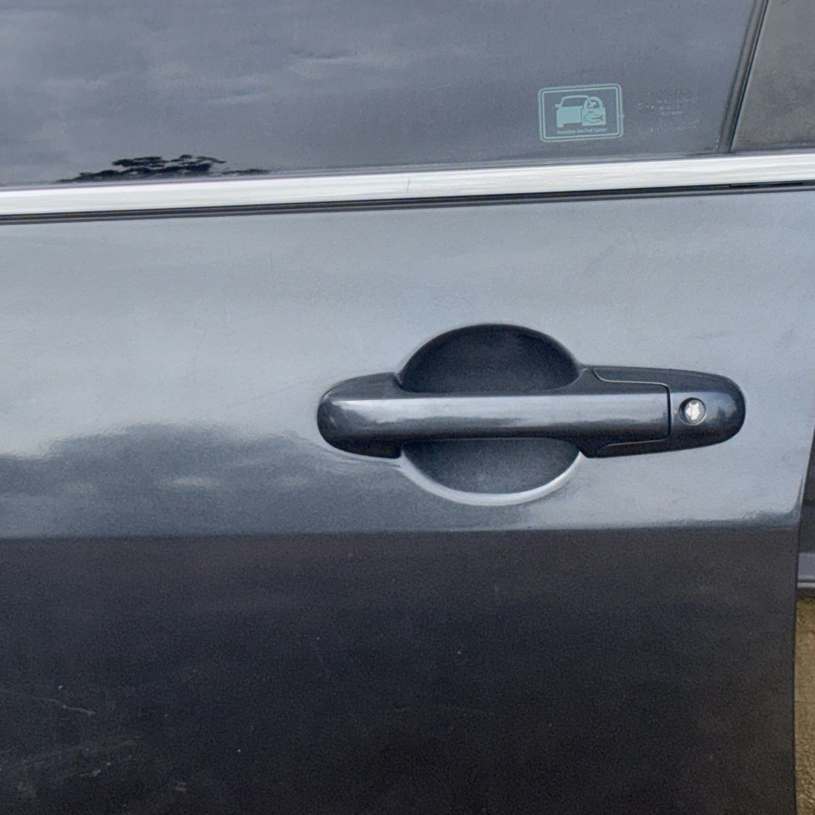 2004 Honda Accord PANEL DE PUERTA DELANTERA IZQUIERDA LADO CONDUCTOR Gris con panel de puerta