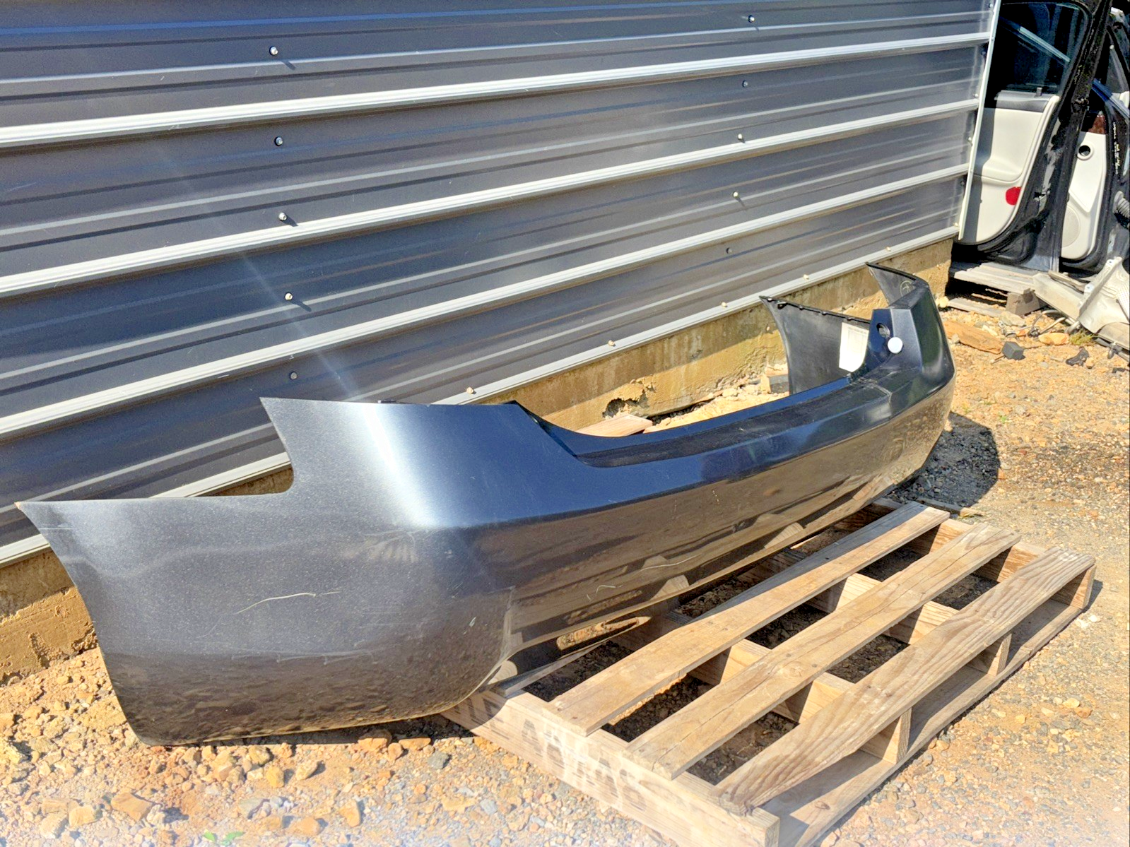 2007-2011 Toyota Camry Rear Bumper Cover OEM Gray