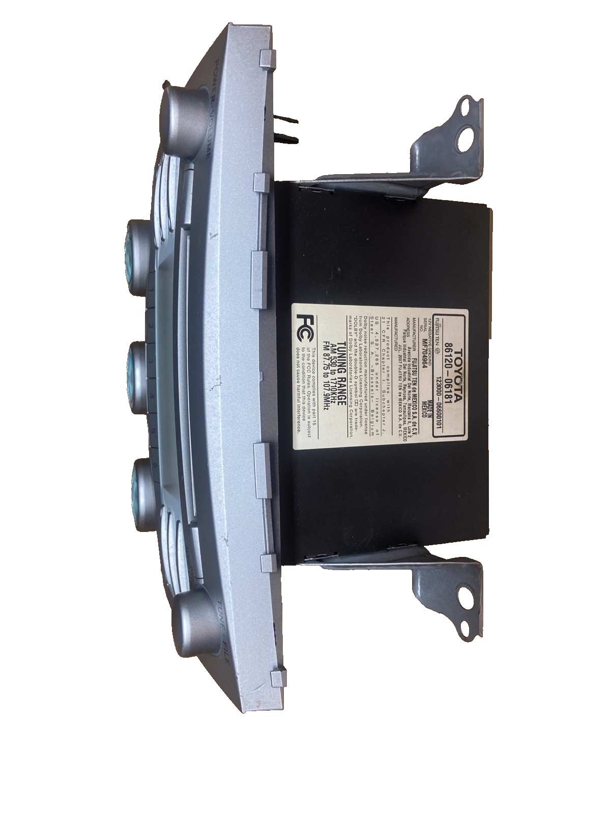 2007-2011 Toyota Camry AM FM CD radio receiver OEM 86120-06181