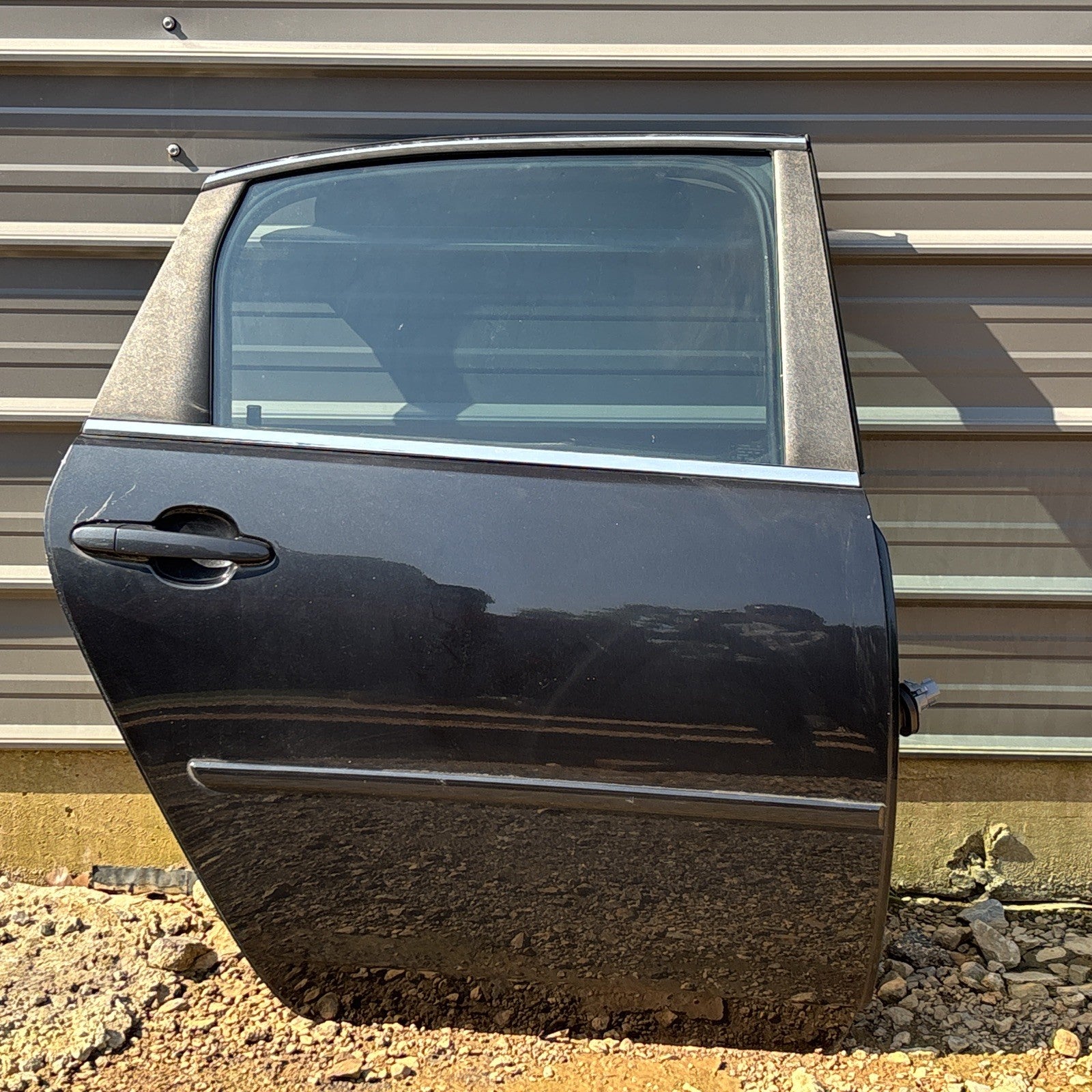 2006-2016 Chevrolet Impala Rear Right Driver Door Shell Black OEM