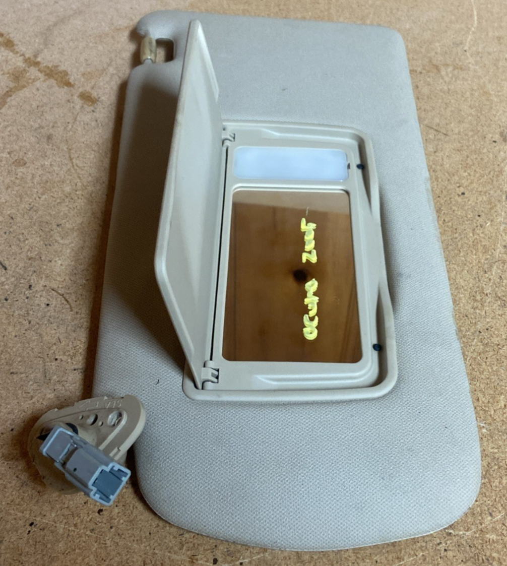 2006 Acura TSX Left Driver Sun Visor