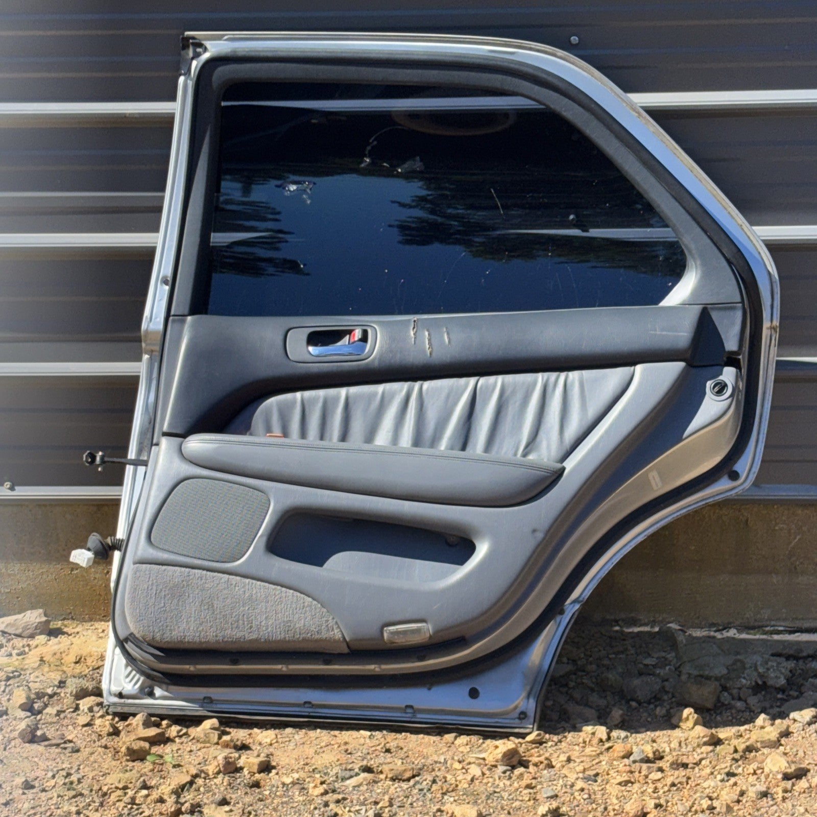 1995-2000 Lexus LS 400 Right Rear Passenger Door Shell Panel Assembly OEM Silver