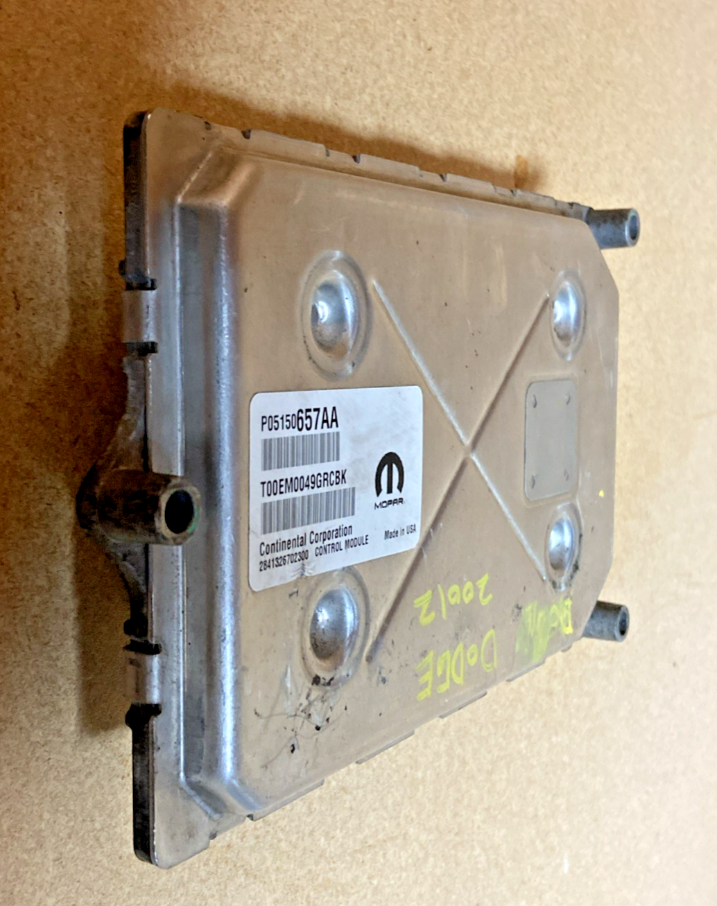 2012 Dodge Grand Caravan 3.6L Engine Control Module PCM ECM OEM P05150657AA