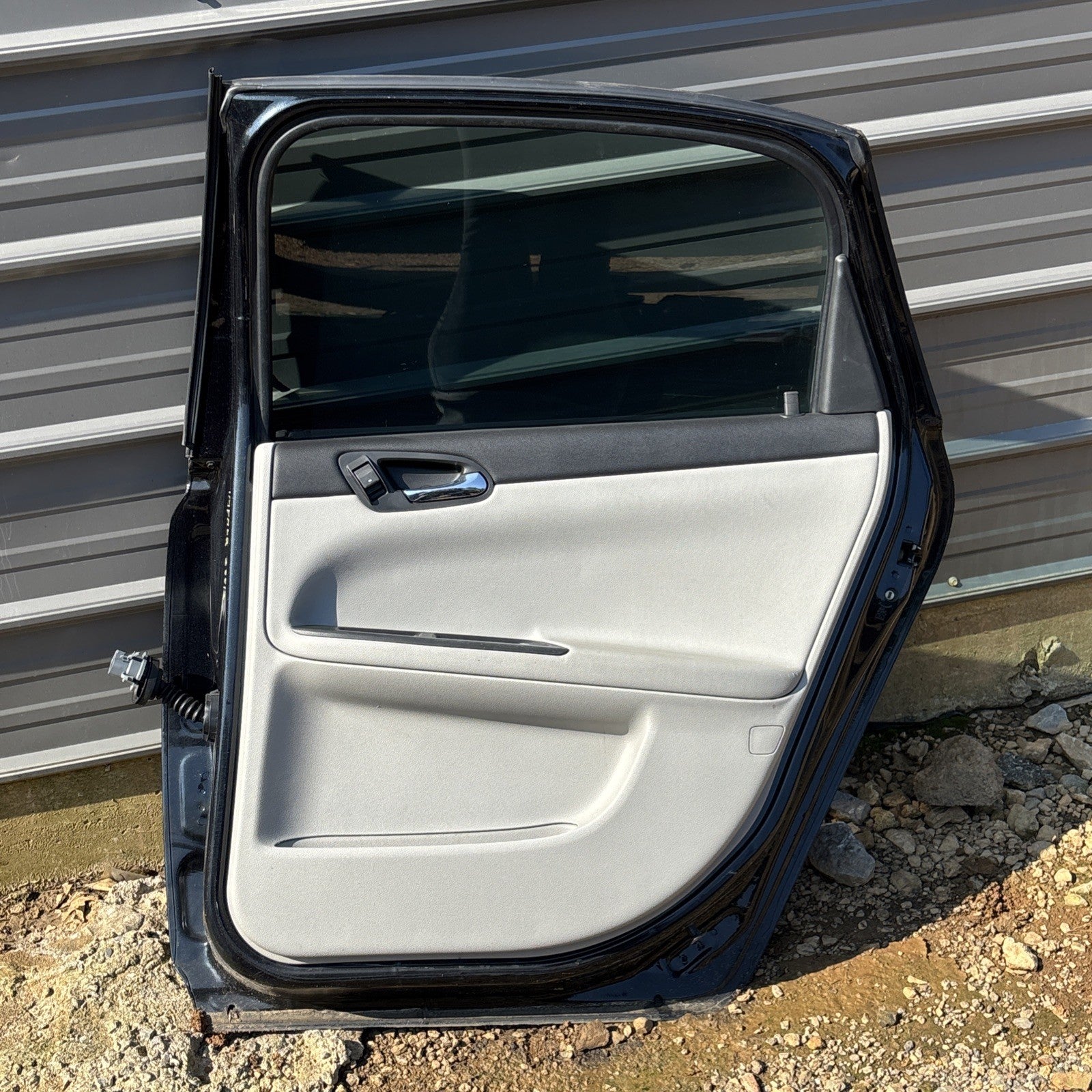 2006-2016 Chevrolet Impala Rear Right Driver Door Shell Black OEM
