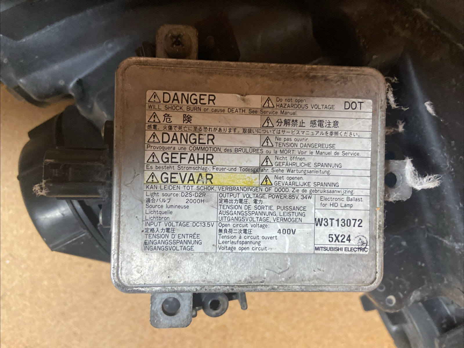 2006 Acura TSX Faro derecho del pasajero