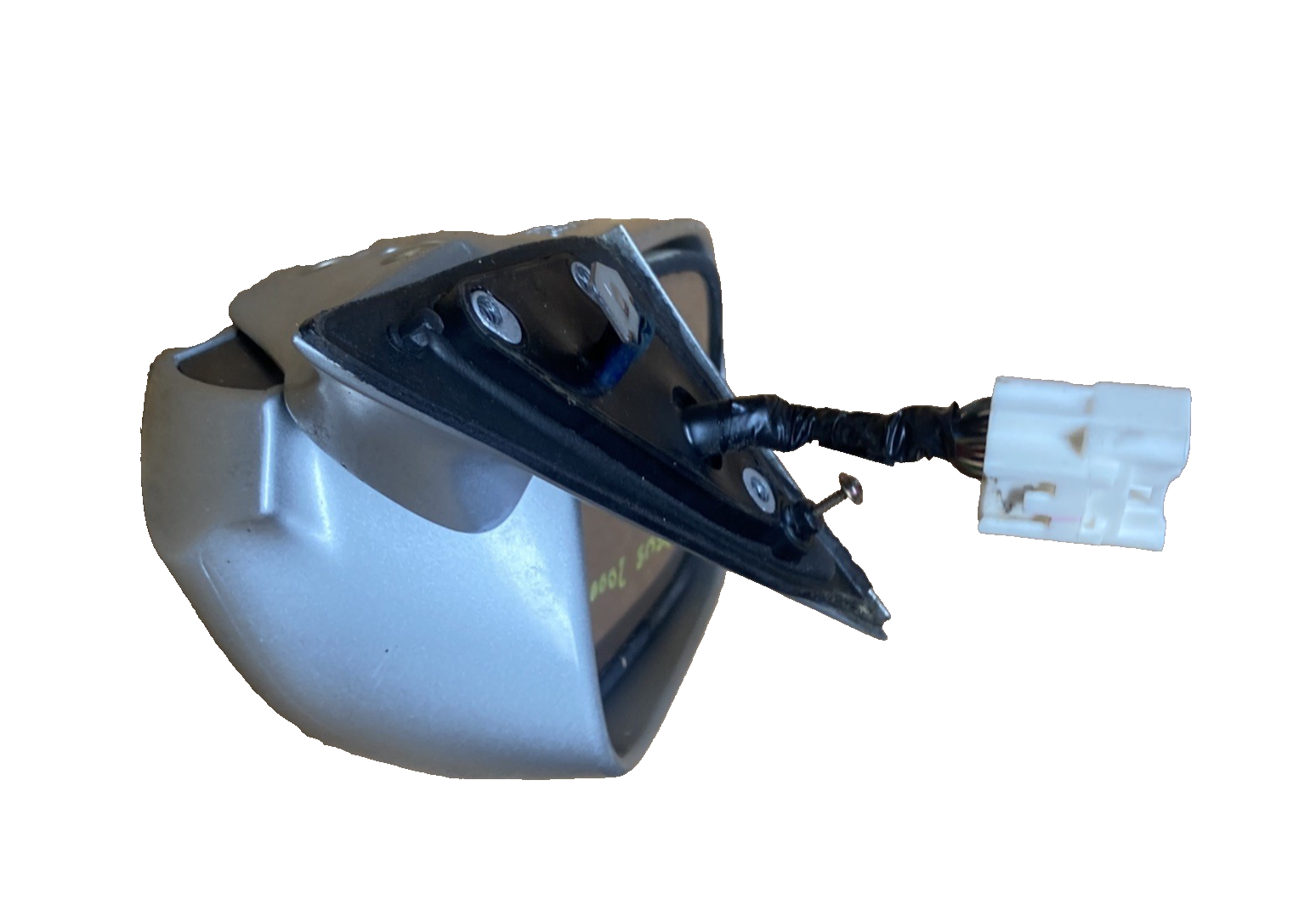 1998-2000 LEXUS LS400 Espejo lateral eléctrico térmico antideslumbrante del lado del conductor OEM Plata