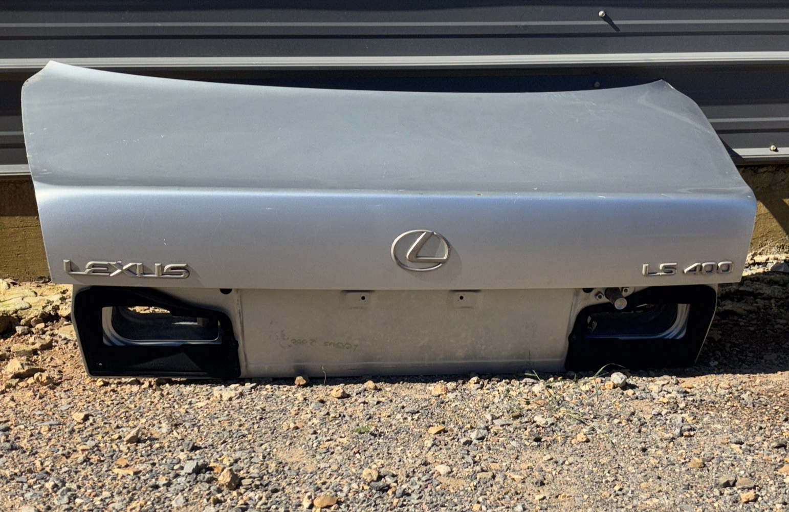 1998-2000 Lexus LS400 UCF20 Rear Trunk Boot Lid Shell Panel Silver