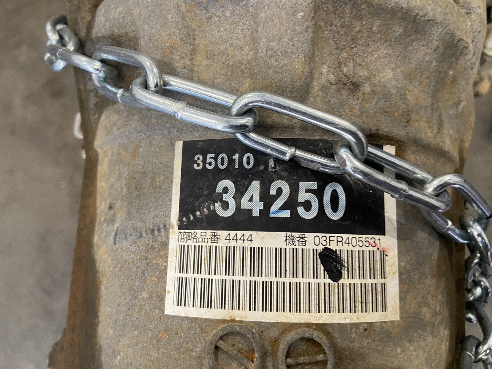 2003 Toyota Tundra Pickup Truck 4.7L V8 4x2 A340F Automatic Transmission 03 183k