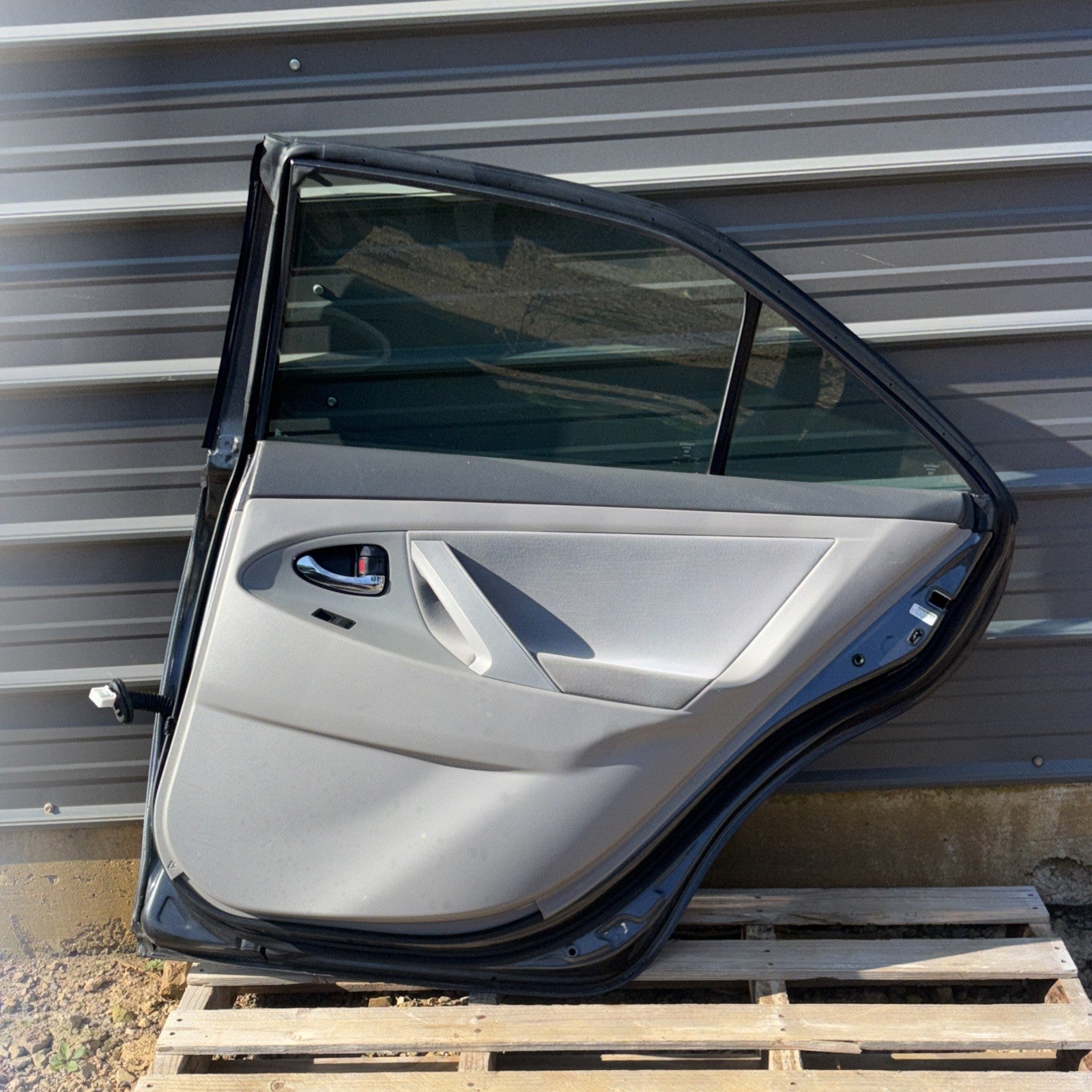 2007-2011 TOYOTA CAMRY RIGHT REAR DOOR SHELL PANEL OEM GRAY