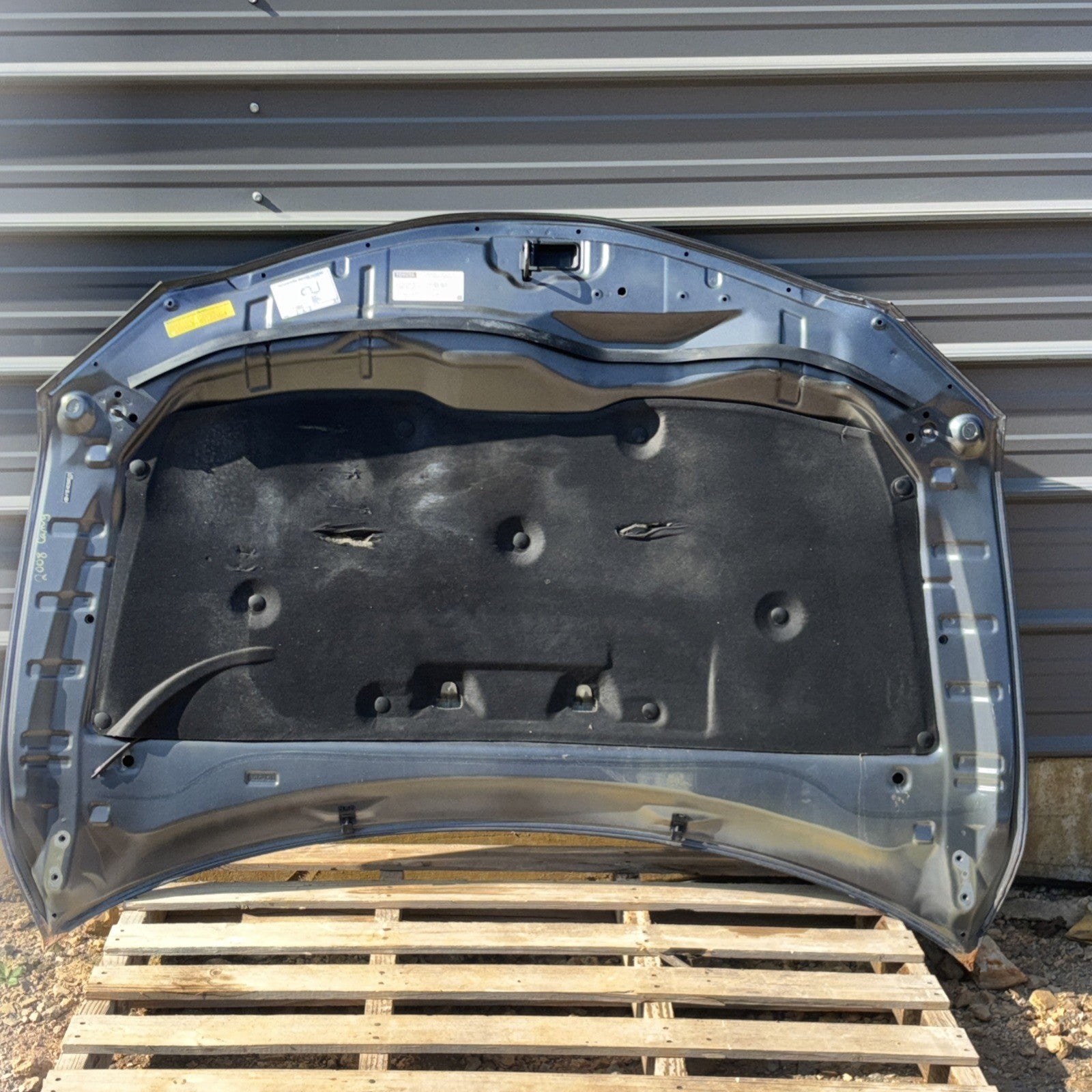 2007-2011 Toyota Camry Front Hood Panel OEM GRAY