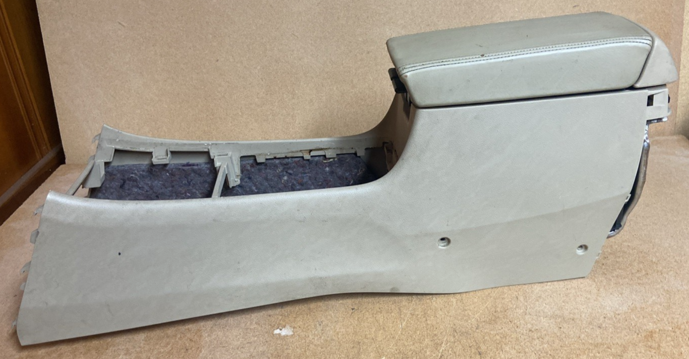 2004-2008 Acura TSX Center Console Arm Rest Storage Bin Floor Tan