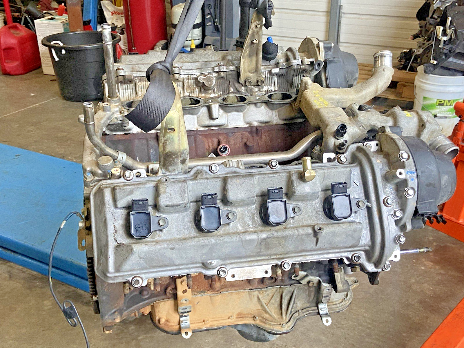 2000 2001 2002 2003 2004 TOYOTA TUNDRA ENGINE 4.7L V8 ran excellent