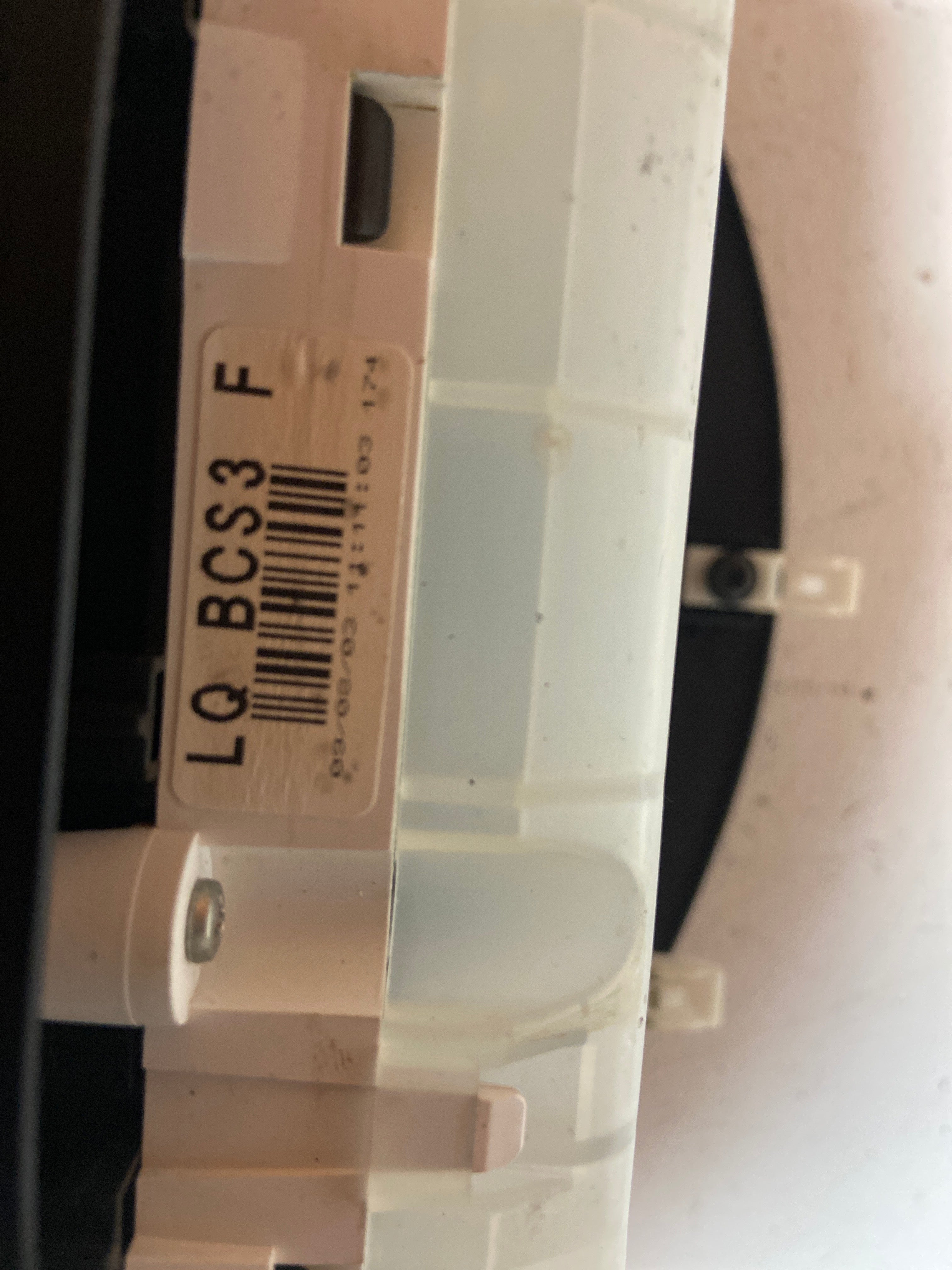 2010 Mazda Touring 3 Speedometer