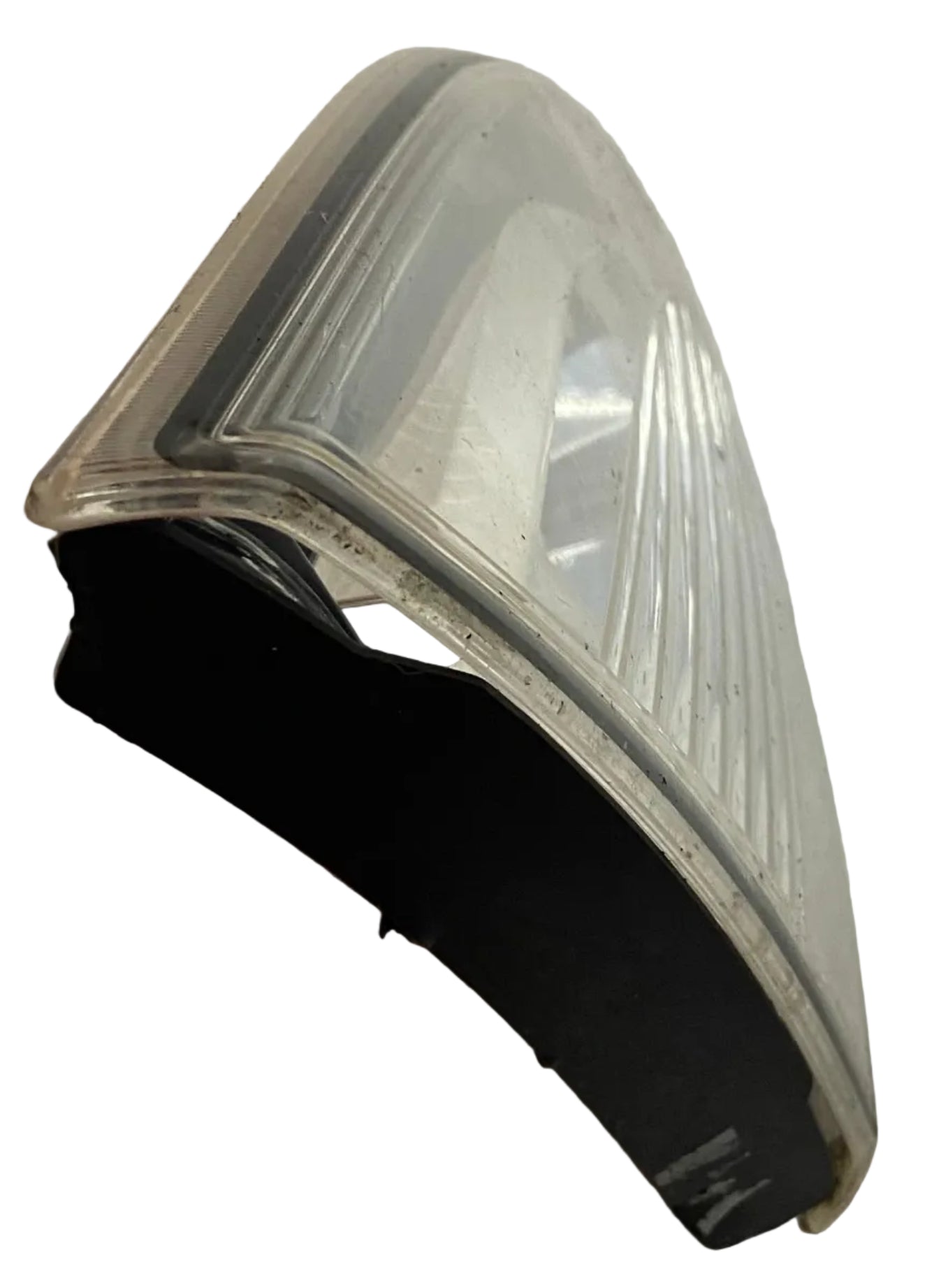 Left rear inner tail light/reverse lamp assembly, clear lens with black backing