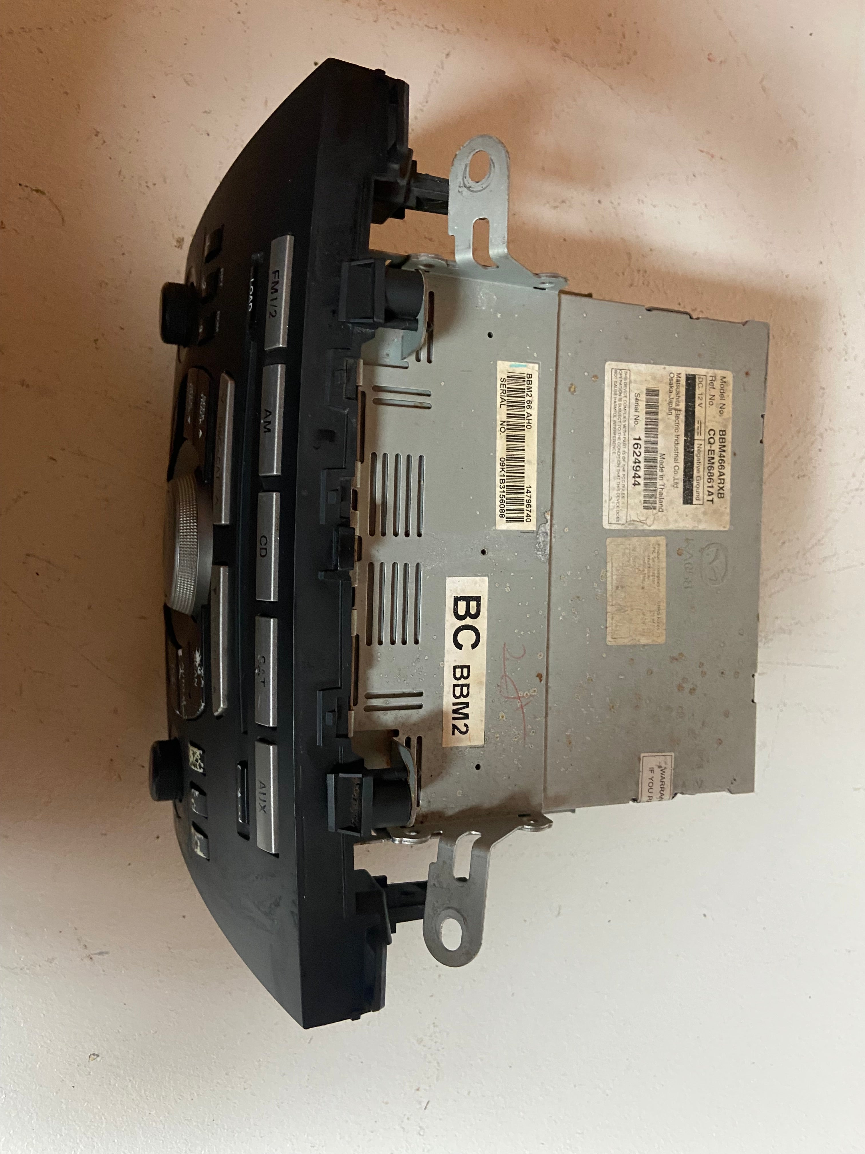 2011 Mazda Touring OEM radio and CD player